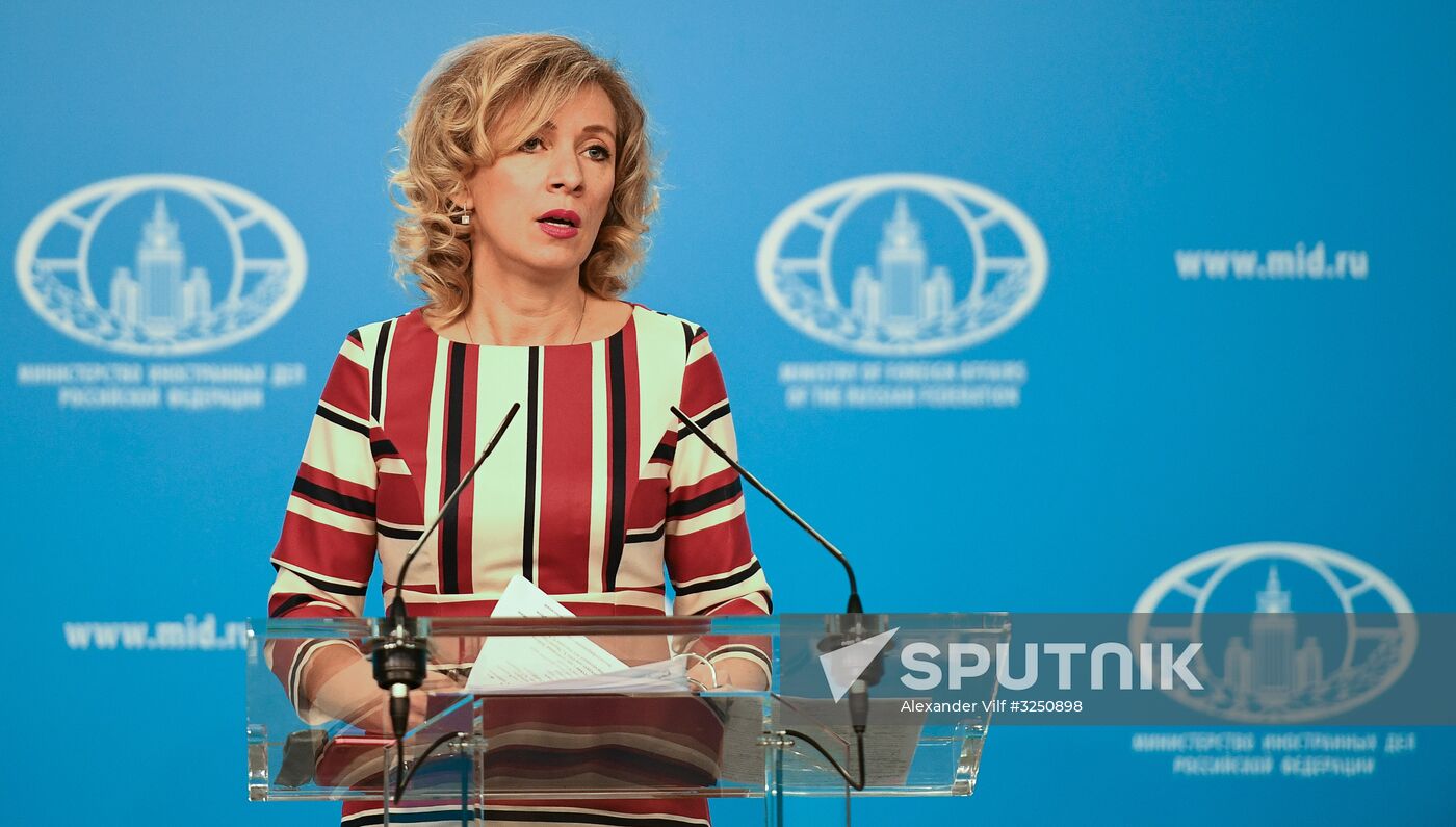 Briefing by Foreign Ministry Official Spokesperson Maria Zakharova