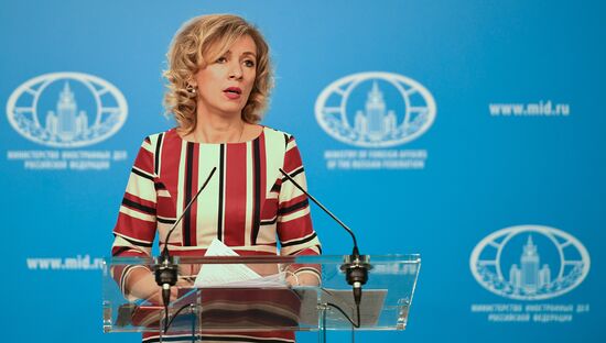 Briefing by Foreign Ministry Official Spokesperson Maria Zakharova