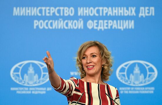 Briefing by Foreign Ministry Official Spokesperson Maria Zakharova