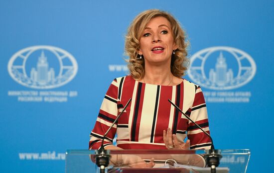 Briefing by Foreign Ministry Official Spokesperson Maria Zakharova
