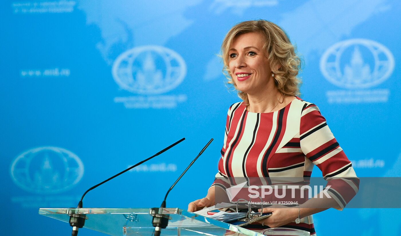 Briefing by Foreign Ministry Official Spokesperson Maria Zakharova