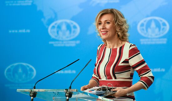 Briefing by Foreign Ministry Official Spokesperson Maria Zakharova