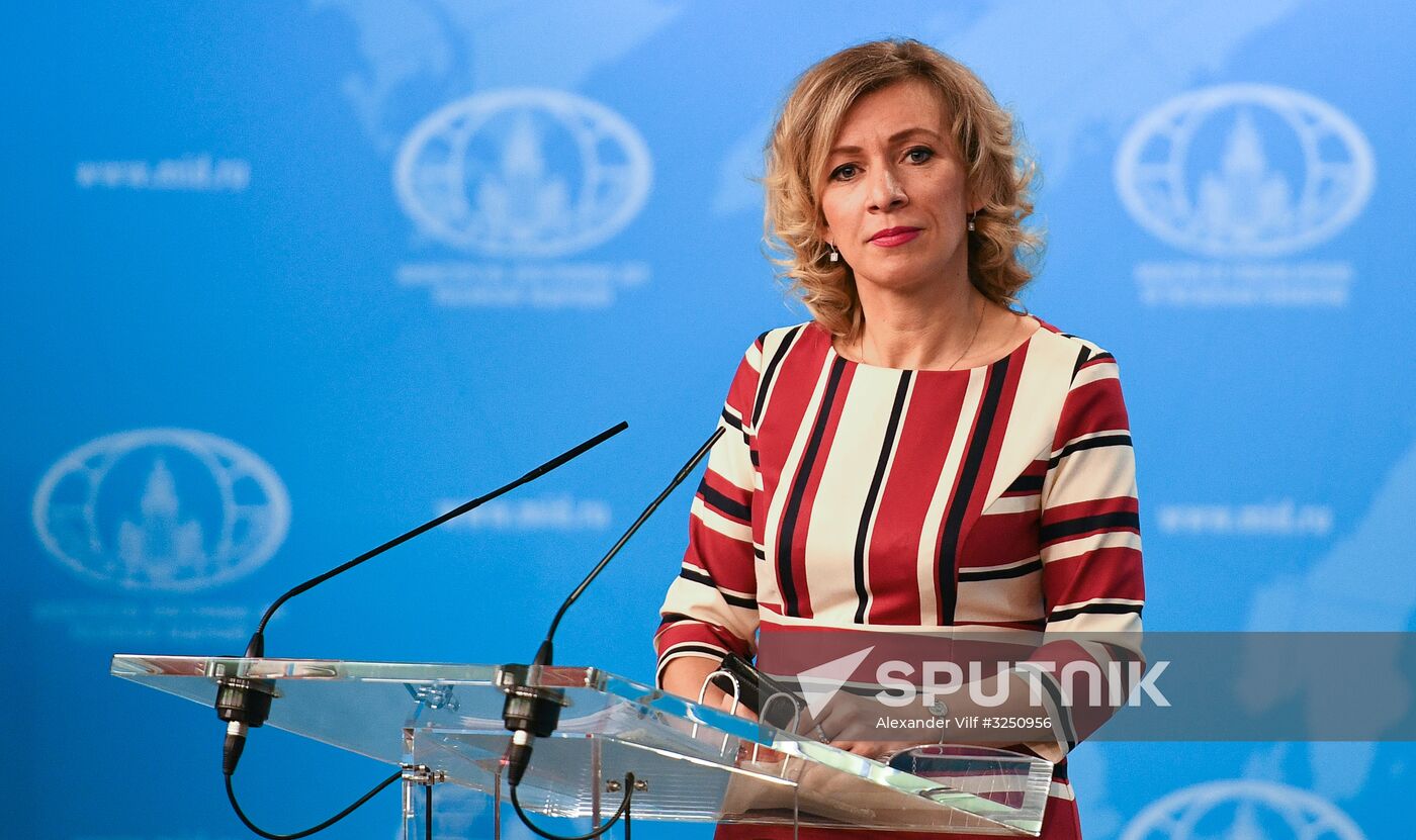 Briefing by Foreign Ministry Official Spokesperson Maria Zakharova