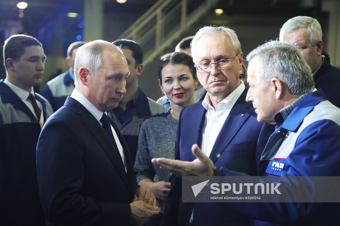 Russian President Vladimir Putin visits Nizhny Novgorod