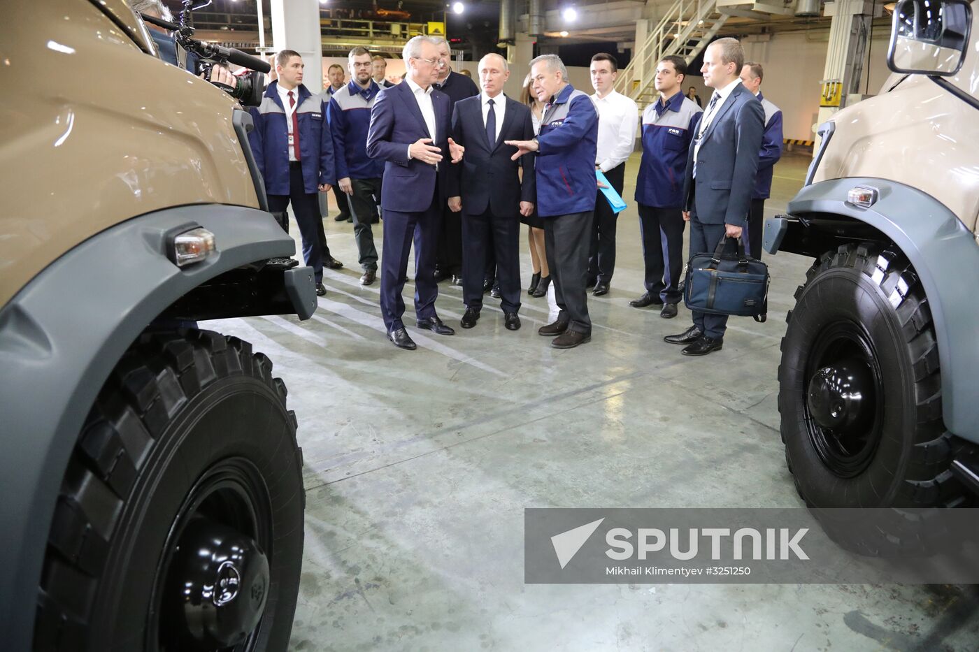Russian President Vladimir Putin visits Nizhny Novgorod