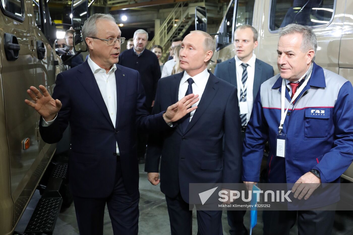 Russian President Vladimir Putin visits Nizhny Novgorod