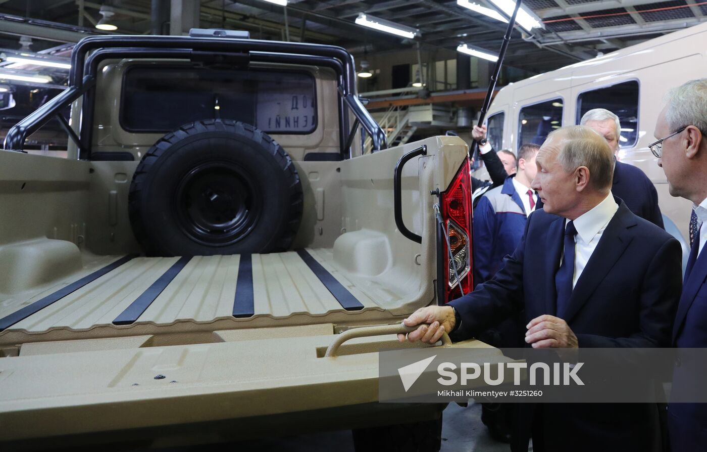 President Vladimir Putin's working visit to Nizhny Novgorod