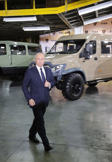 President Vladimir Putin's working visit to Nizhny Novgorod