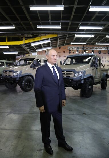 President Vladimir Putin's working visit to Nizhny Novgorod
