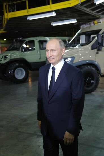 President Vladimir Putin's working visit to Nizhny Novgorod