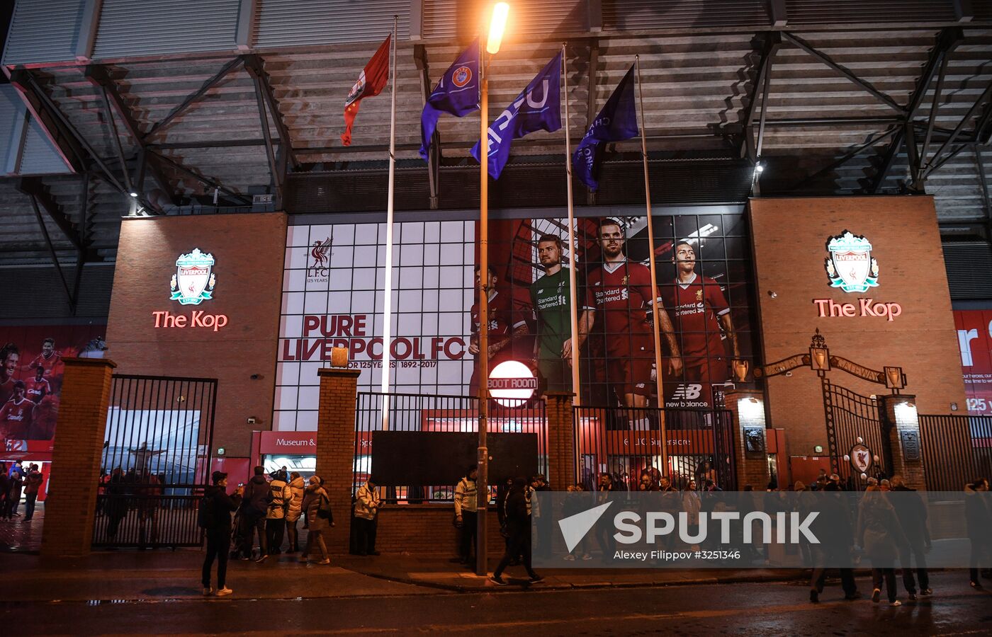 UEFA Champions League. Liverpool vs. Spartak