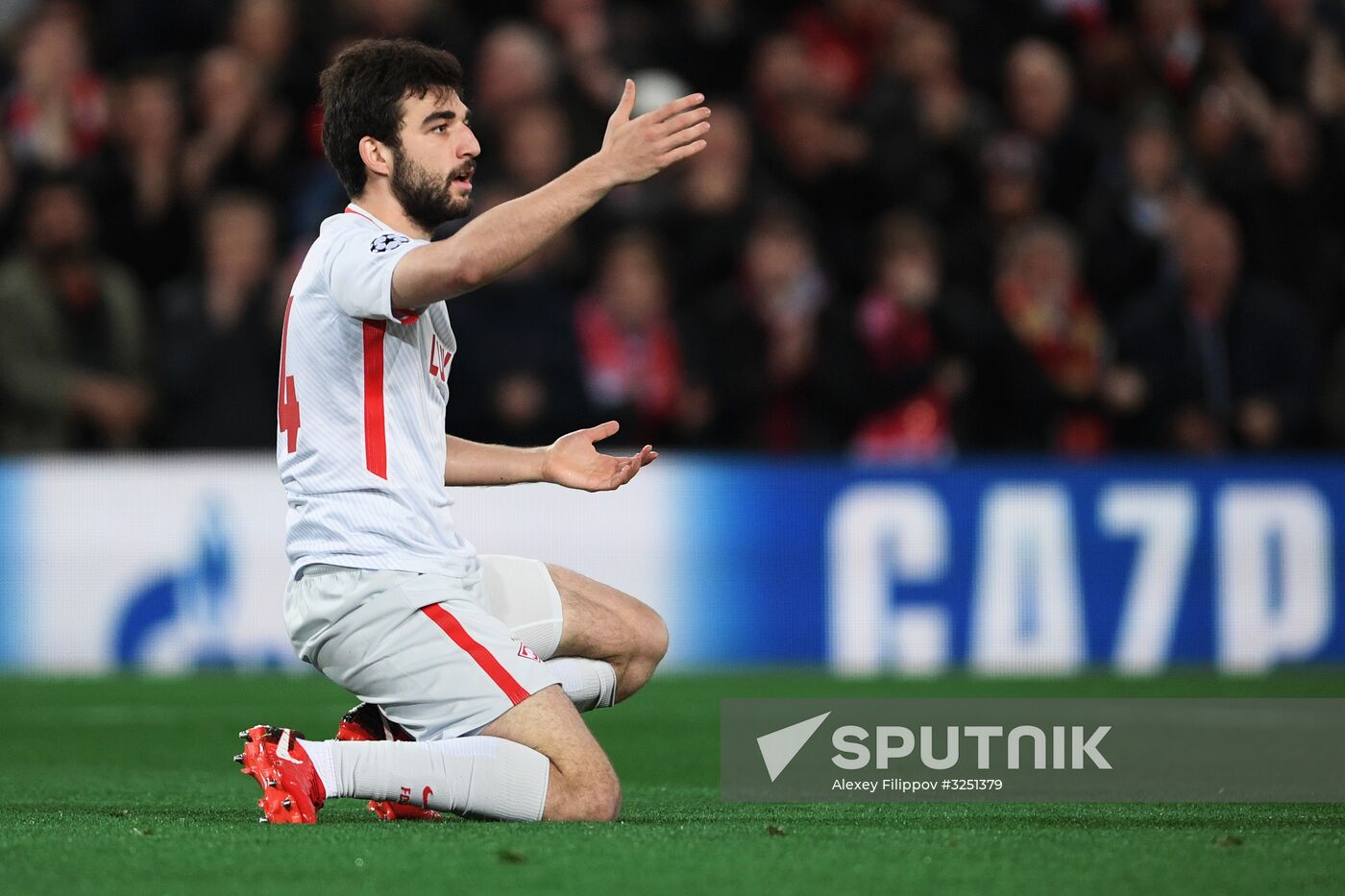 UEFA Champions League. Liverpool vs. Spartak