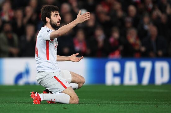 UEFA Champions League. Liverpool vs. Spartak
