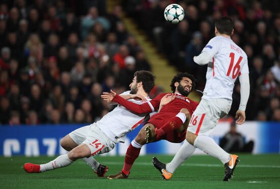 UEFA Champions League. Liverpool vs. Spartak