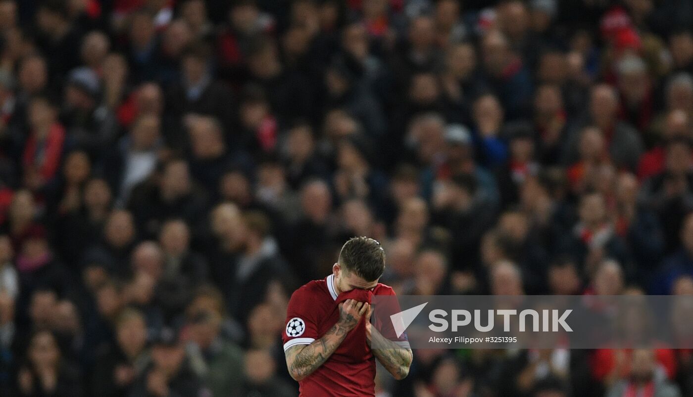UEFA Champions League. Liverpool vs. Spartak