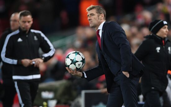 UEFA Champions League. Liverpool vs. Spartak