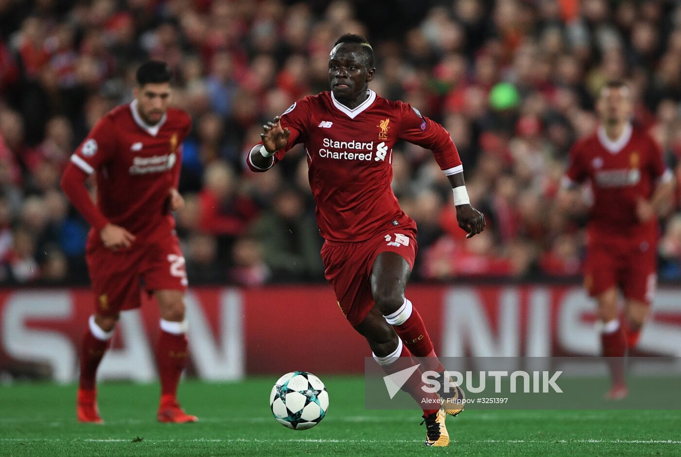 UEFA Champions League. Liverpool vs. Spartak