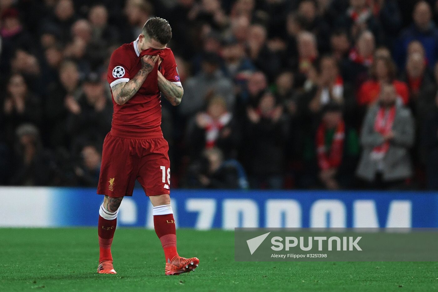 UEFA Champions League. Liverpool vs. Spartak