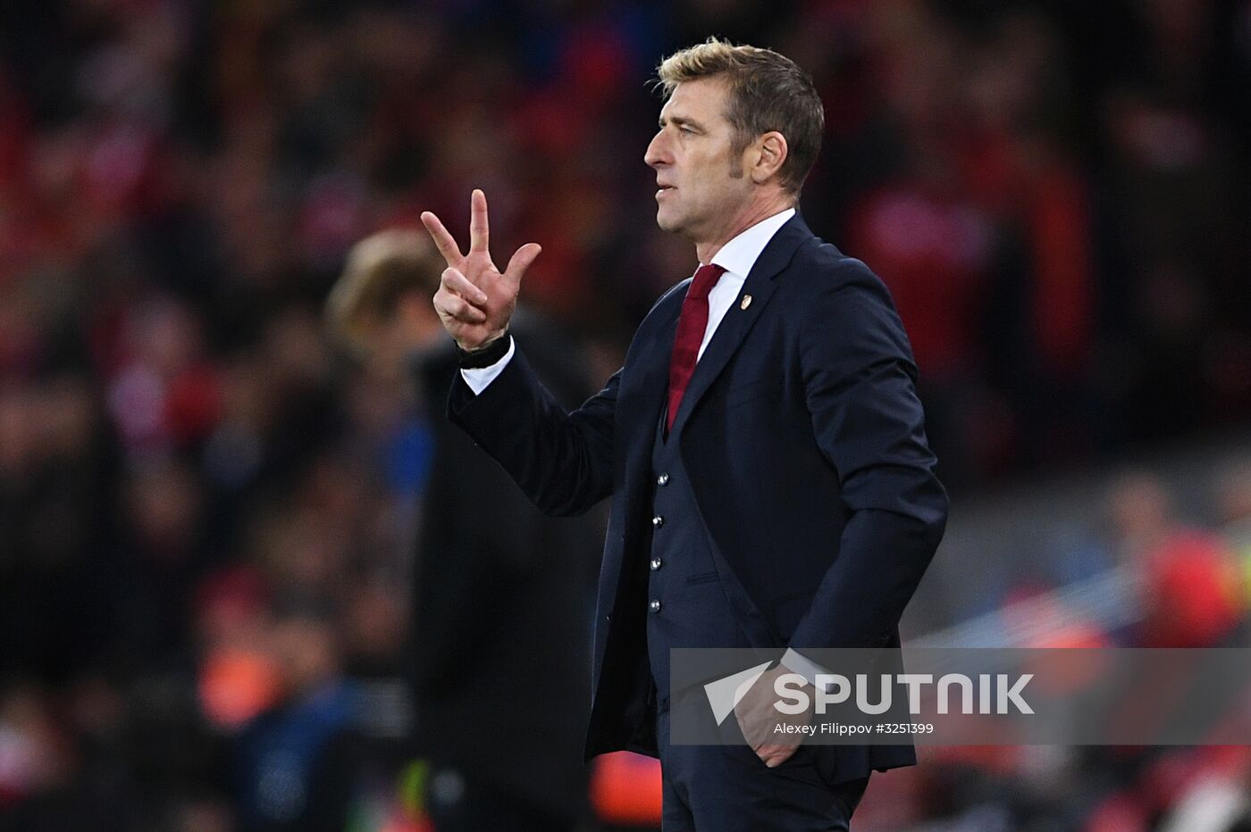 UEFA Champions League. Liverpool vs. Spartak