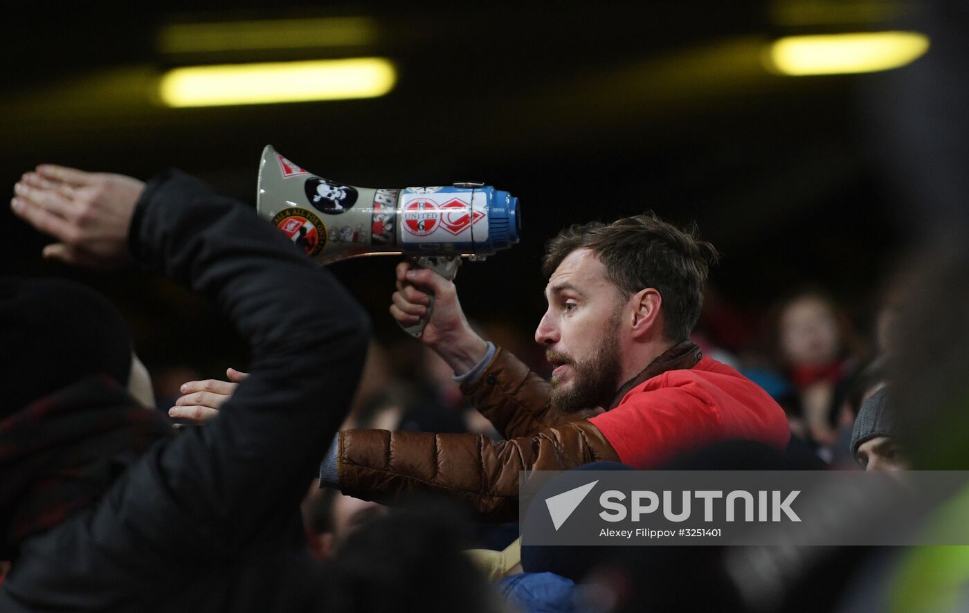 Football. UEFA Champions League. Liverpool vs. Spartak