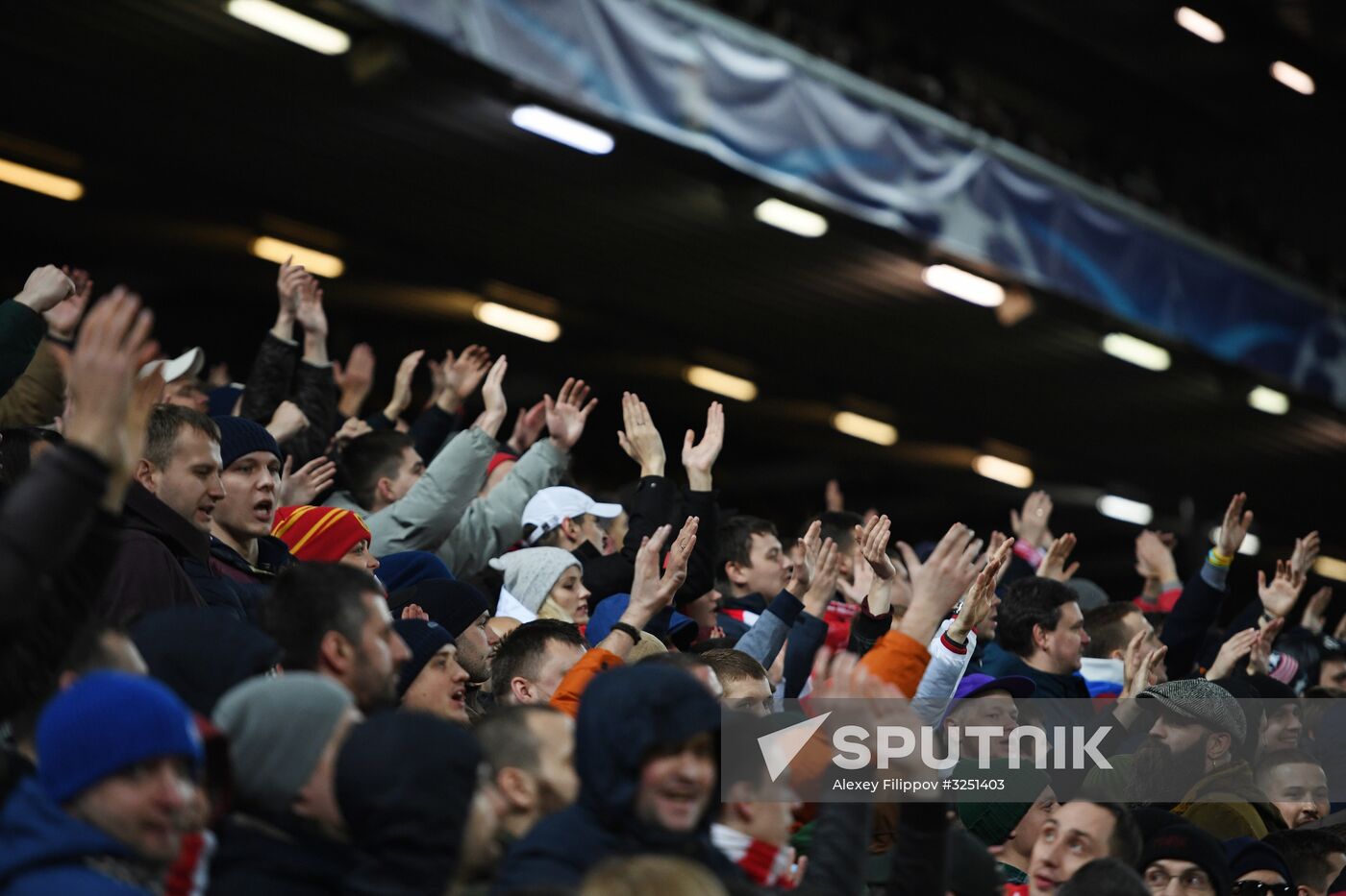 Football. UEFA Champions League. Liverpool vs. Spartak