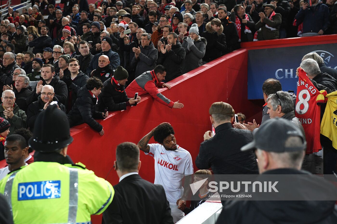 Football. UEFA Champions League. Liverpool vs. Spartak