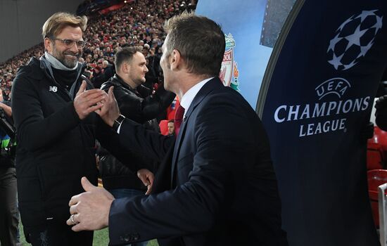 Football. UEFA Champions League. Liverpool vs. Spartak