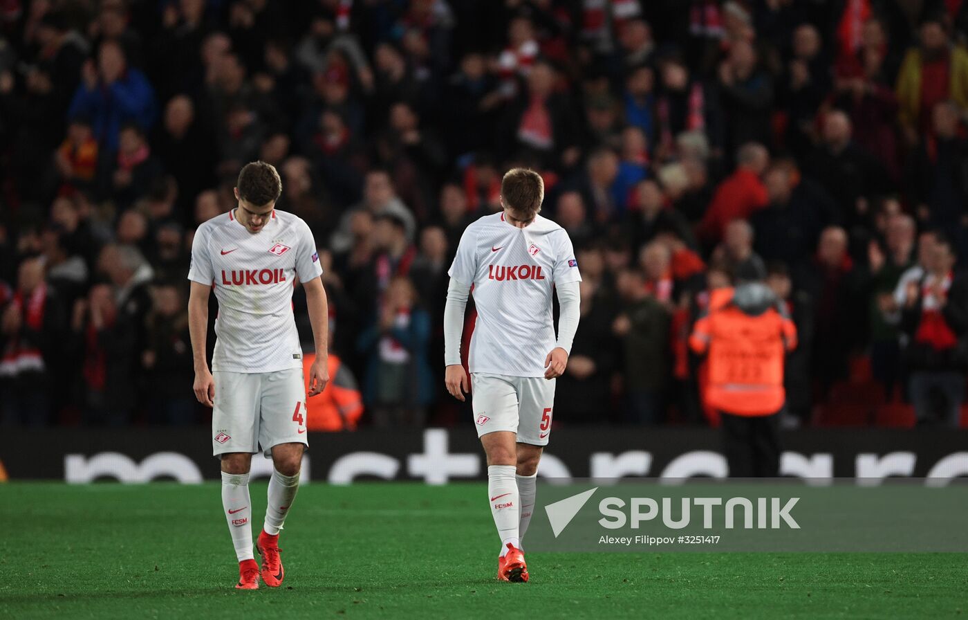 Football. UEFA Champions League. Liverpool vs. Spartak