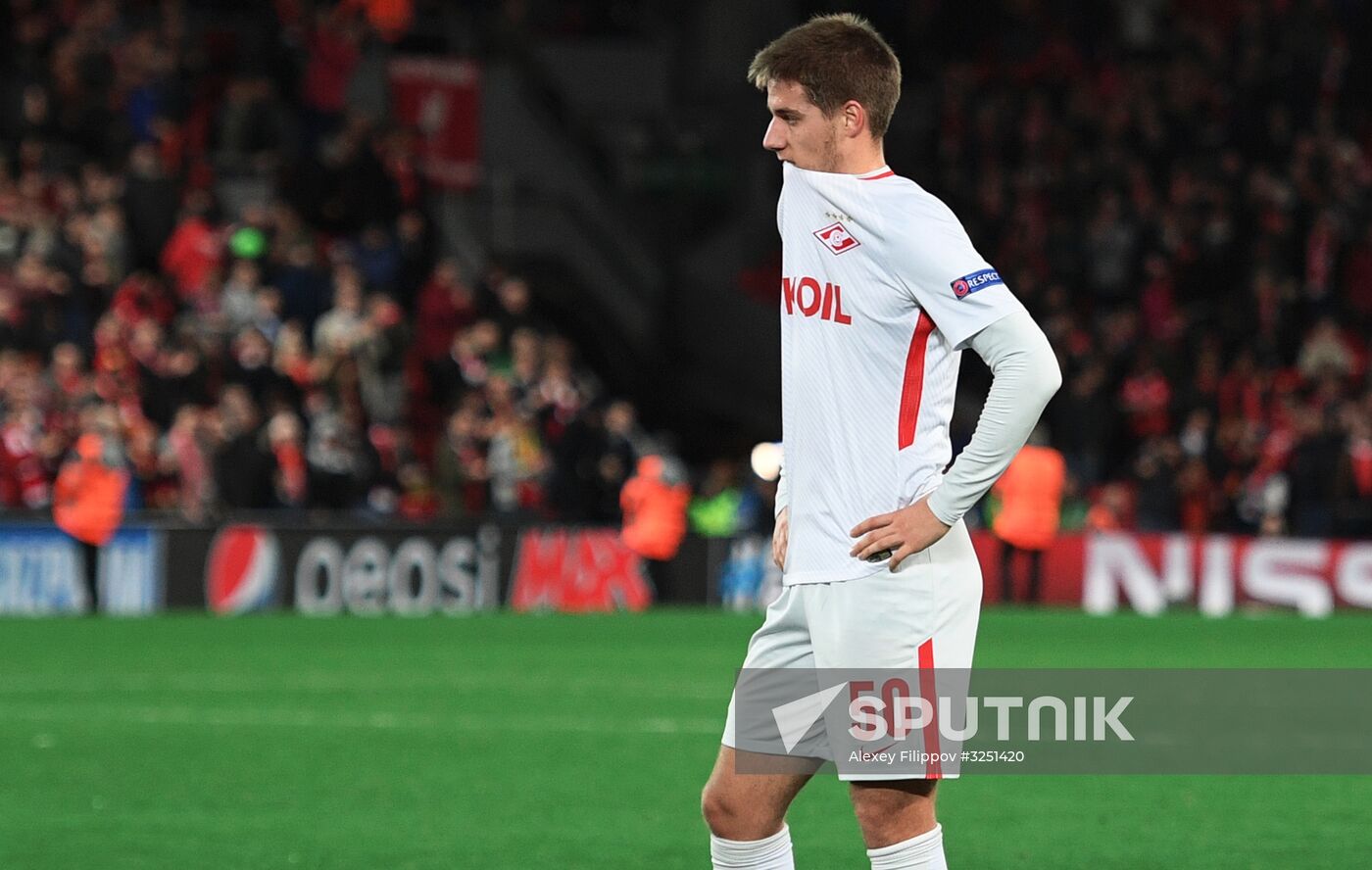 Football. UEFA Champions League. Liverpool vs. Spartak