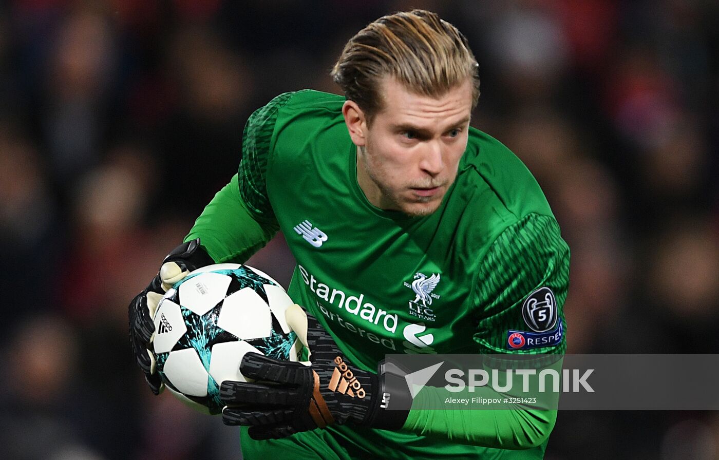 Football. UEFA Champions League. Liverpool vs. Spartak