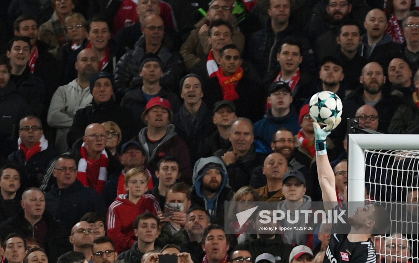 Football. UEFA Champions League. Liverpool vs. Spartak