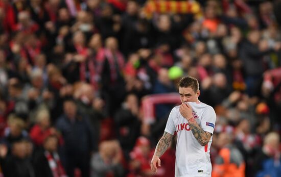 Football. UEFA Champions League. Liverpool vs. Spartak