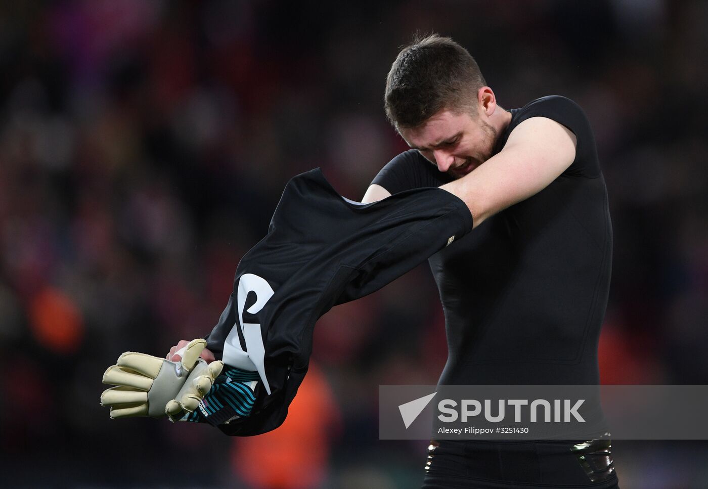 Football. UEFA Champions League. Liverpool vs. Spartak