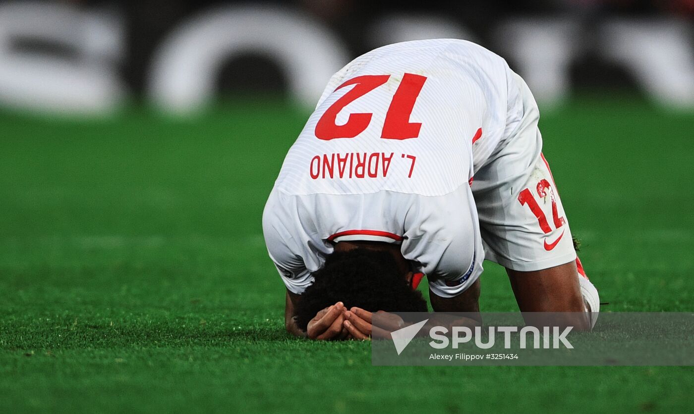 Football. UEFA Champions League. Liverpool vs. Spartak