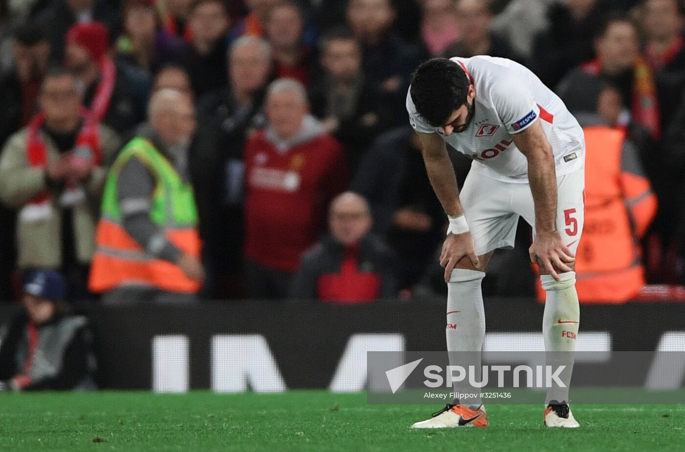 Football. UEFA Champions League. Liverpool vs. Spartak