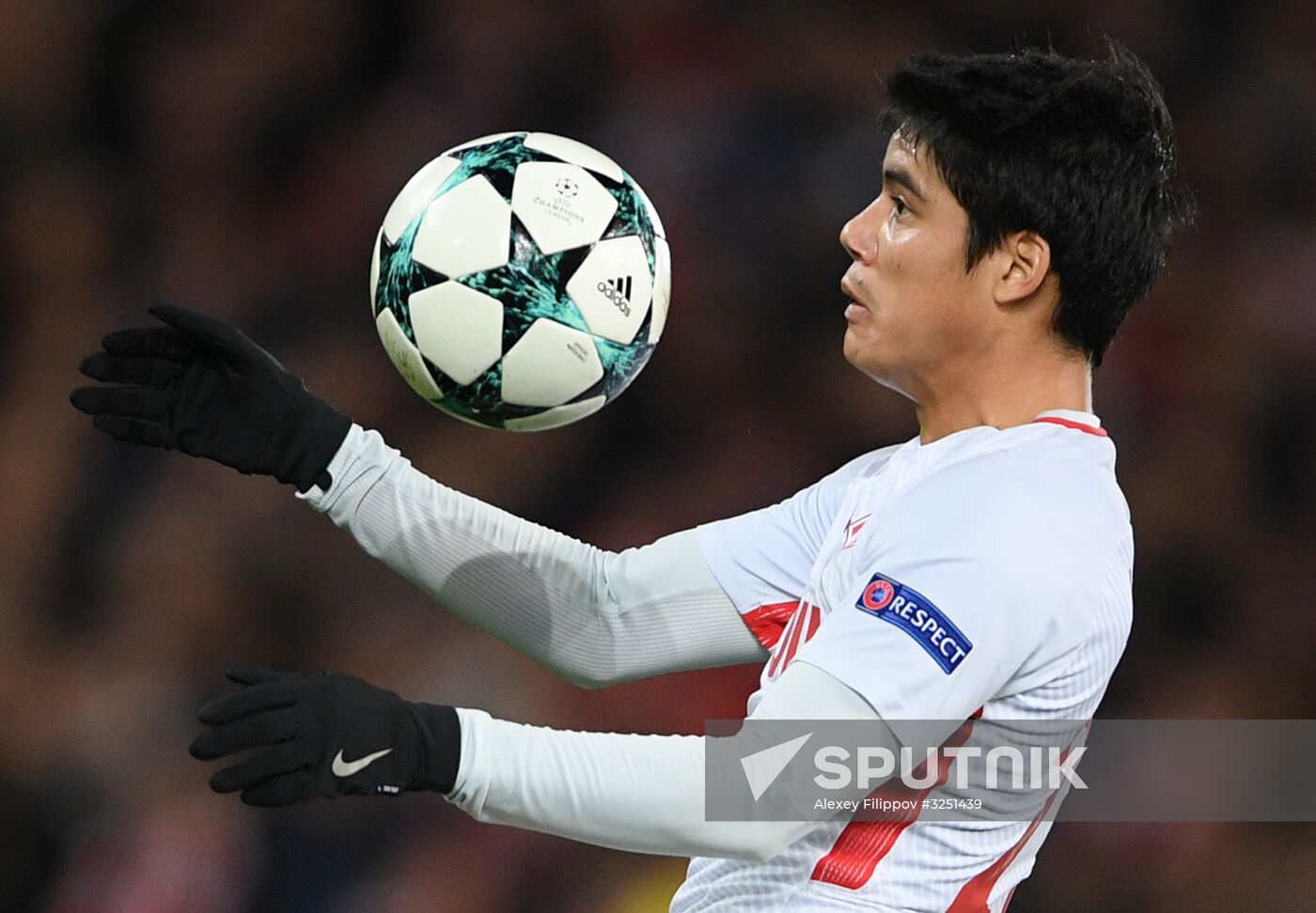 Football. UEFA Champions League. Liverpool vs. Spartak