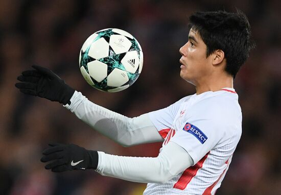 Football. UEFA Champions League. Liverpool vs. Spartak