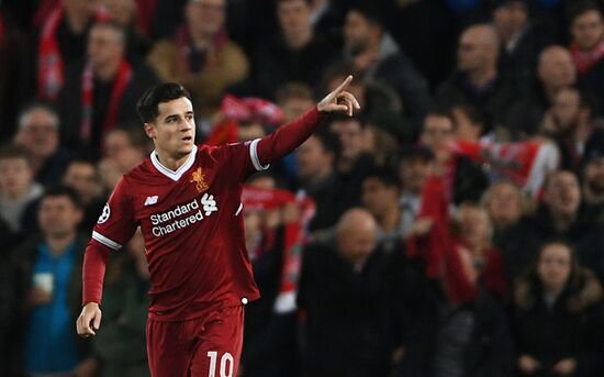 Football. UEFA Champions League. Liverpool vs. Spartak