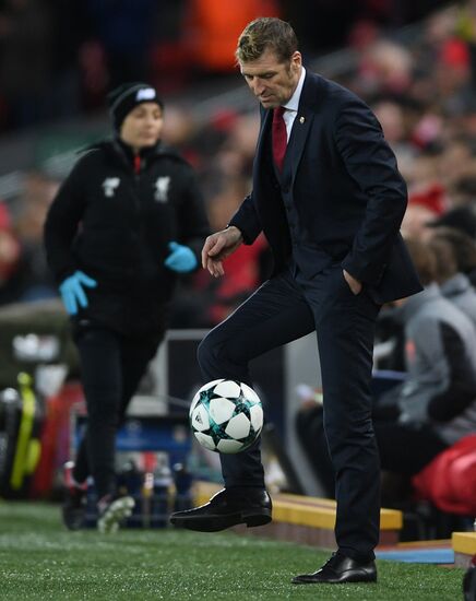 Football. UEFA Champions League. Liverpool vs. Spartak