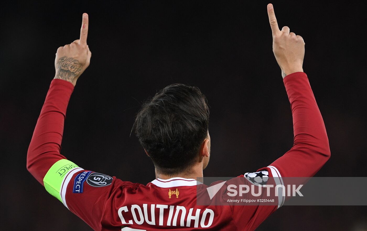 Football. UEFA Champions League. Liverpool vs. Spartak