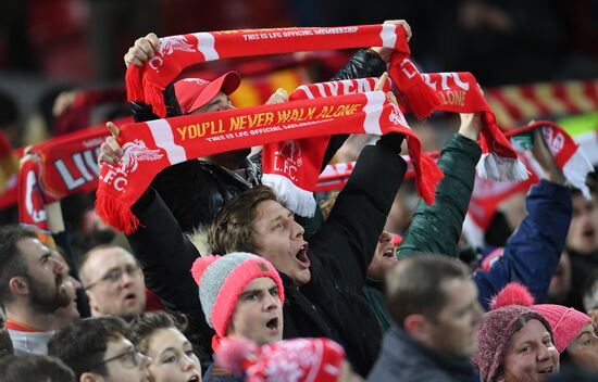 Football. UEFA Champions League. Liverpool vs. Spartak