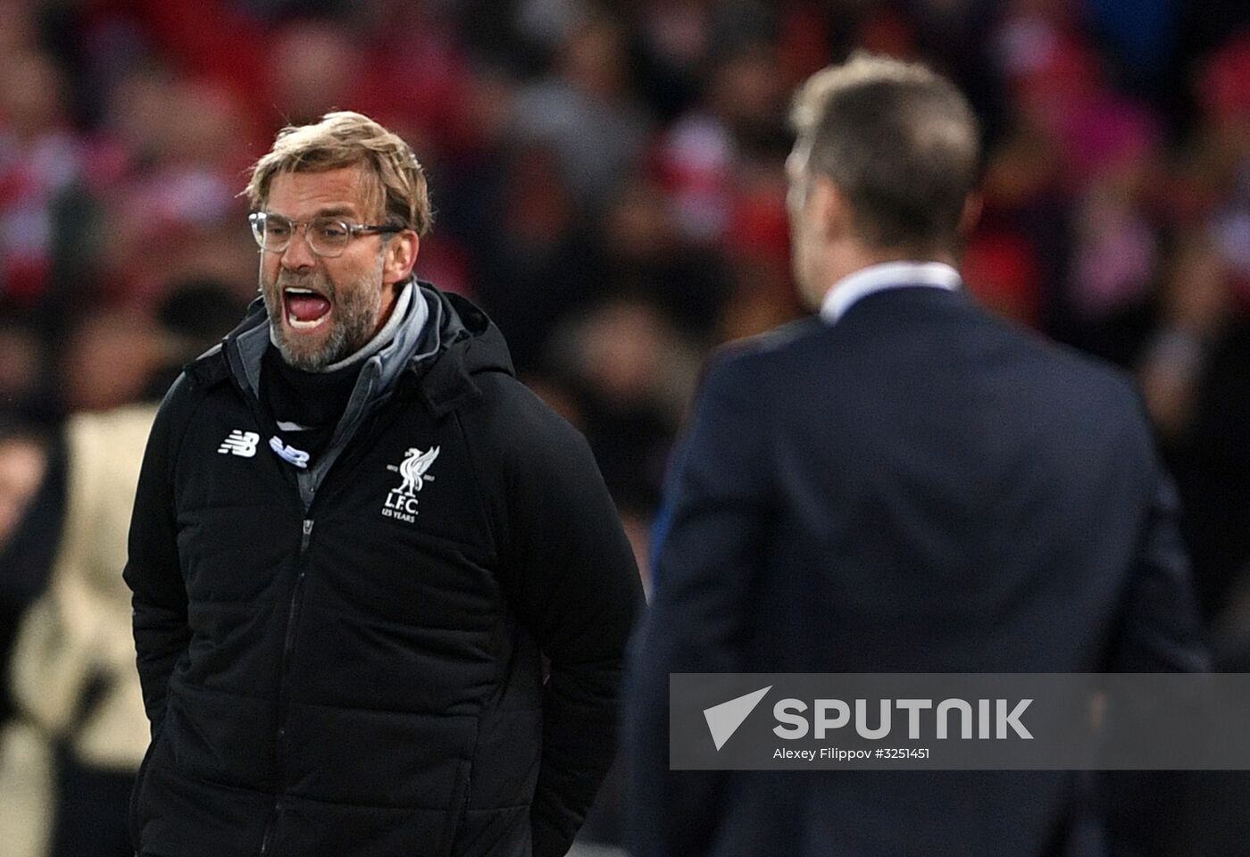 Football. UEFA Champions League. Liverpool vs. Spartak