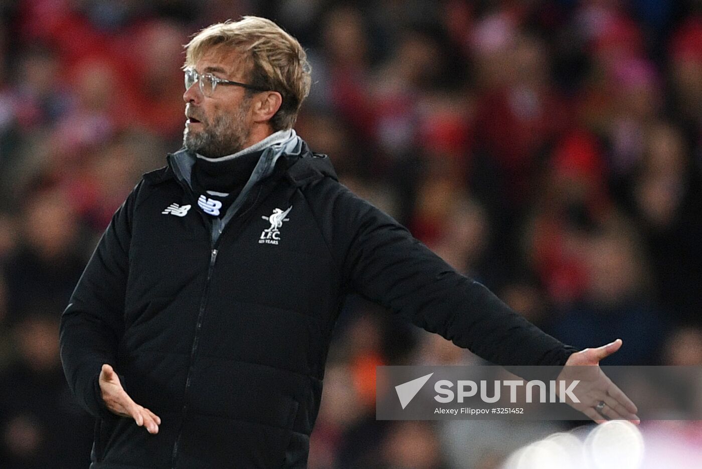 Football. UEFA Champions League. Liverpool vs. Spartak