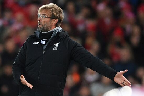 Football. UEFA Champions League. Liverpool vs. Spartak