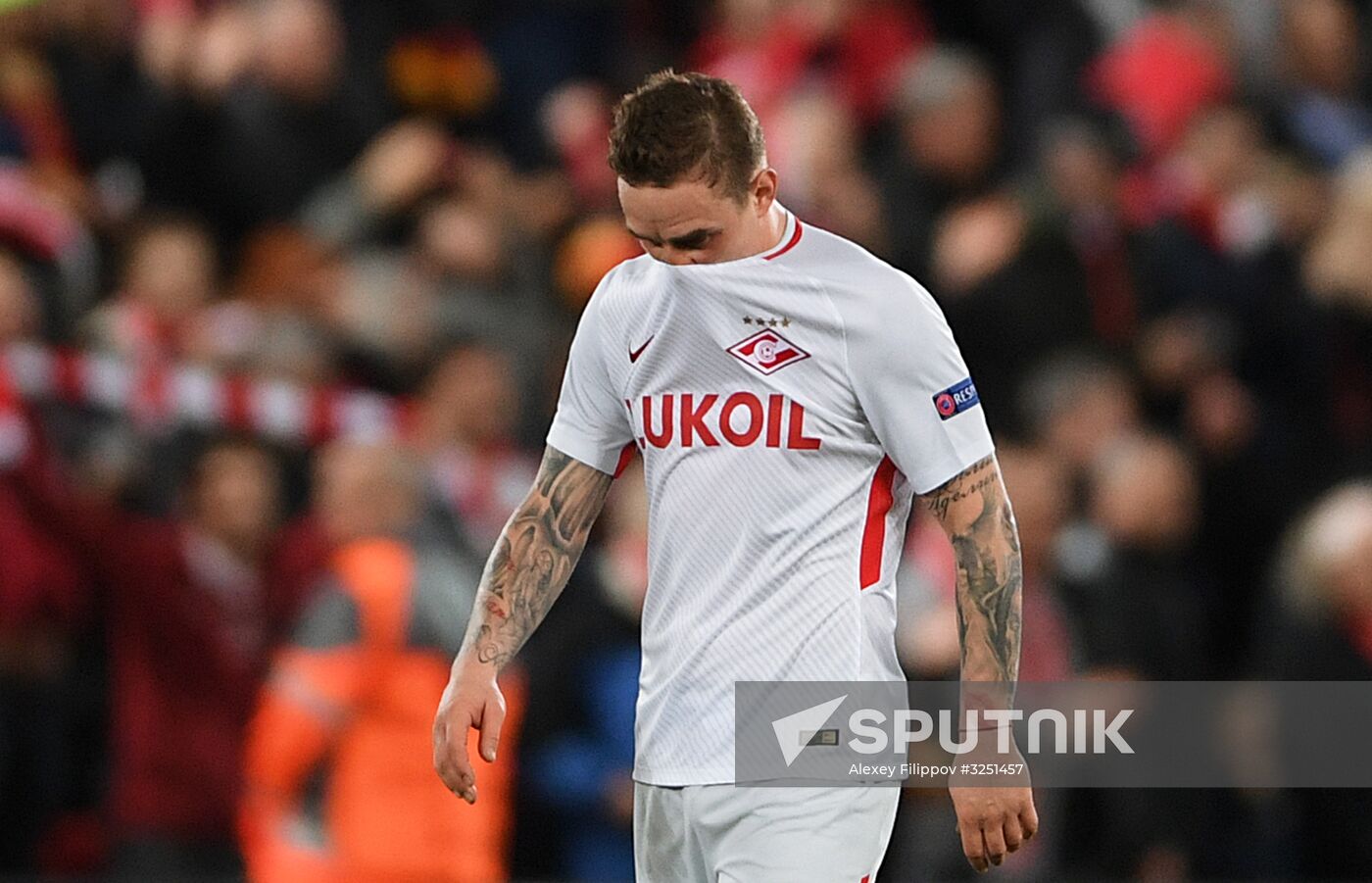 Football. UEFA Champions League. Liverpool vs. Spartak