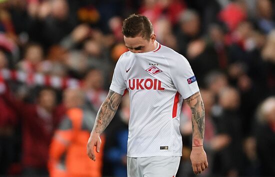 Football. UEFA Champions League. Liverpool vs. Spartak
