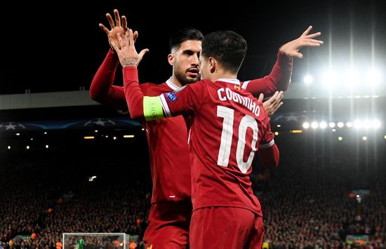 Football. UEFA Champions League. Liverpool vs. Spartak