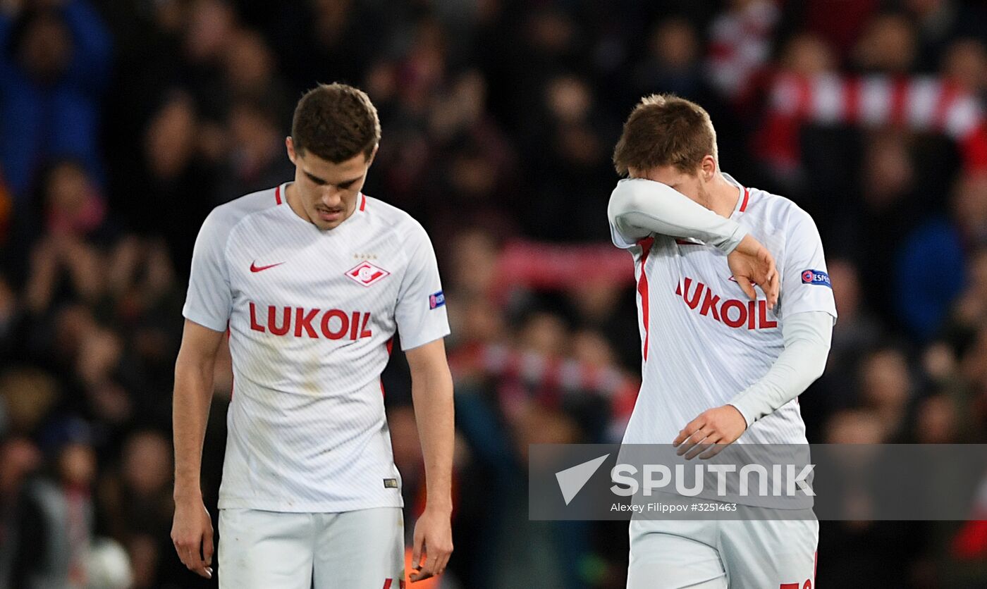 Football. UEFA Champions League. Liverpool vs. Spartak