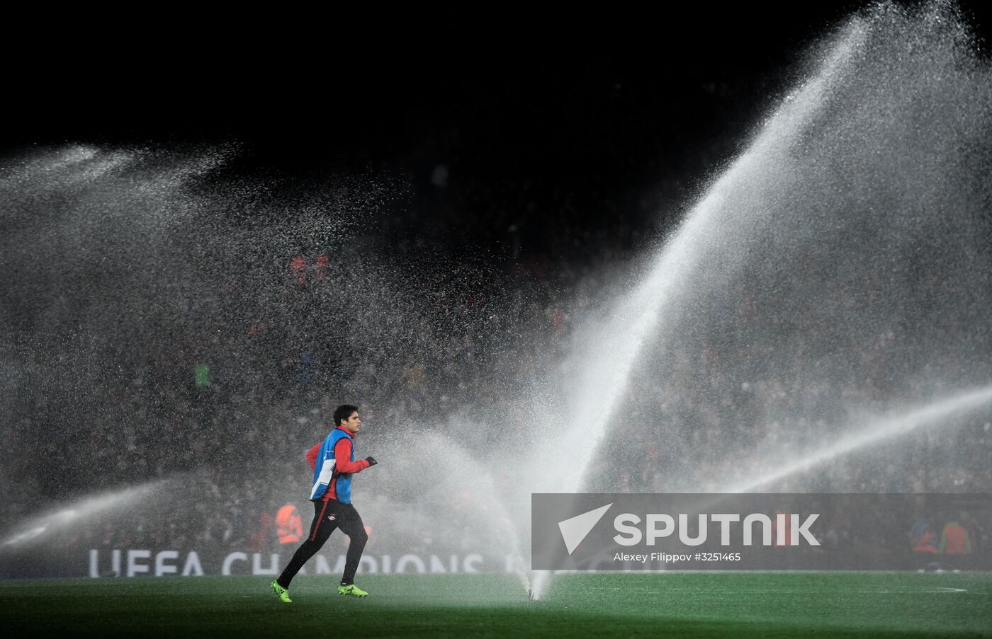 Football. UEFA Champions League. Liverpool vs. Spartak