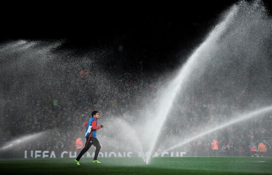 Football. UEFA Champions League. Liverpool vs. Spartak